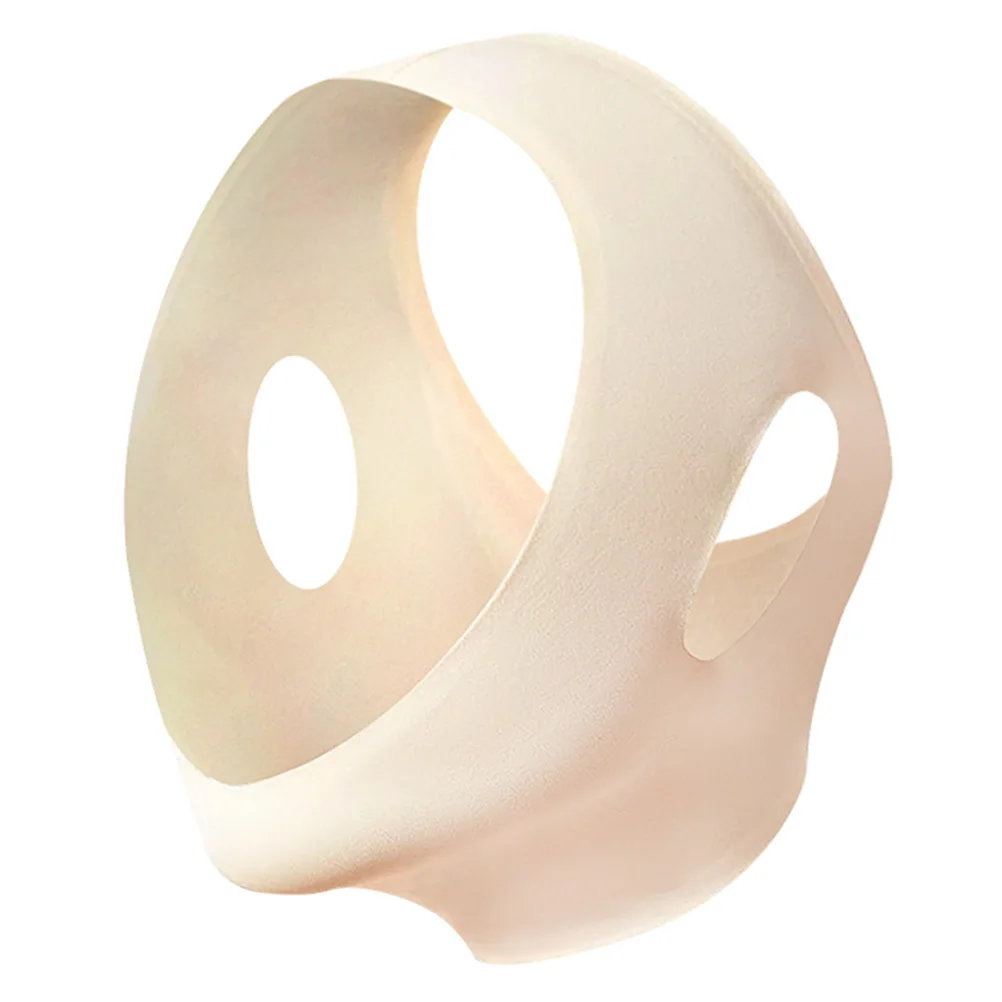 Skin Colour Size Breathable V Face Mask Face Slimming Chin Lifting Belt Facial Firming Strap for Woman