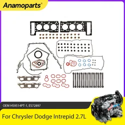 Engine Parts Full Gasket Set Head Bolt Kit Fit 2.7 L EER For Jeep Chrysler Sebring 300 Dodge Intrepid Stratus 2.7L Gas 2000-2010