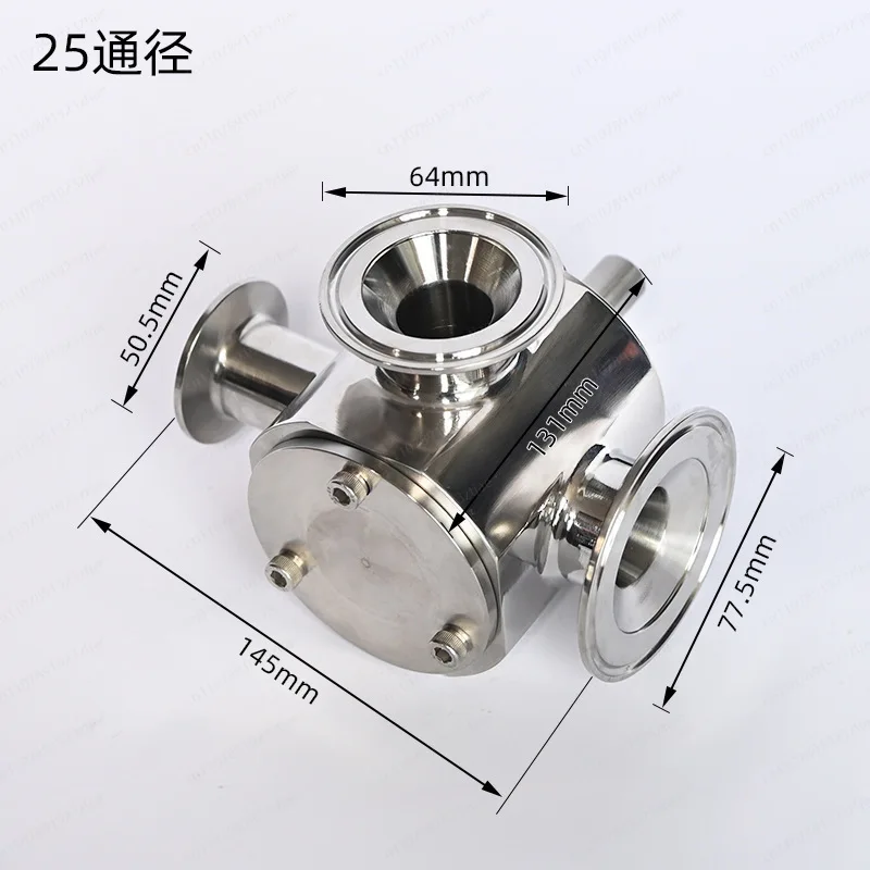 Pneumatic Filling Machine Three-way Rotary, Quick Paste Filling Machine, Valve High Clean Filling Machine