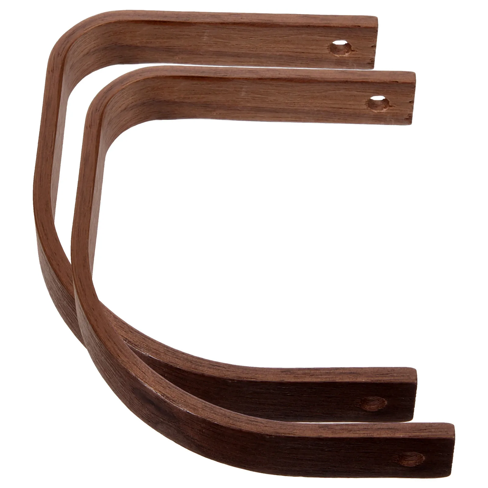 

2Pcs Wooden Teapot Handle Grip Replacement Lightweight Ergonomic Kettle Handle Compact Comfortable Tea Pot Accessory