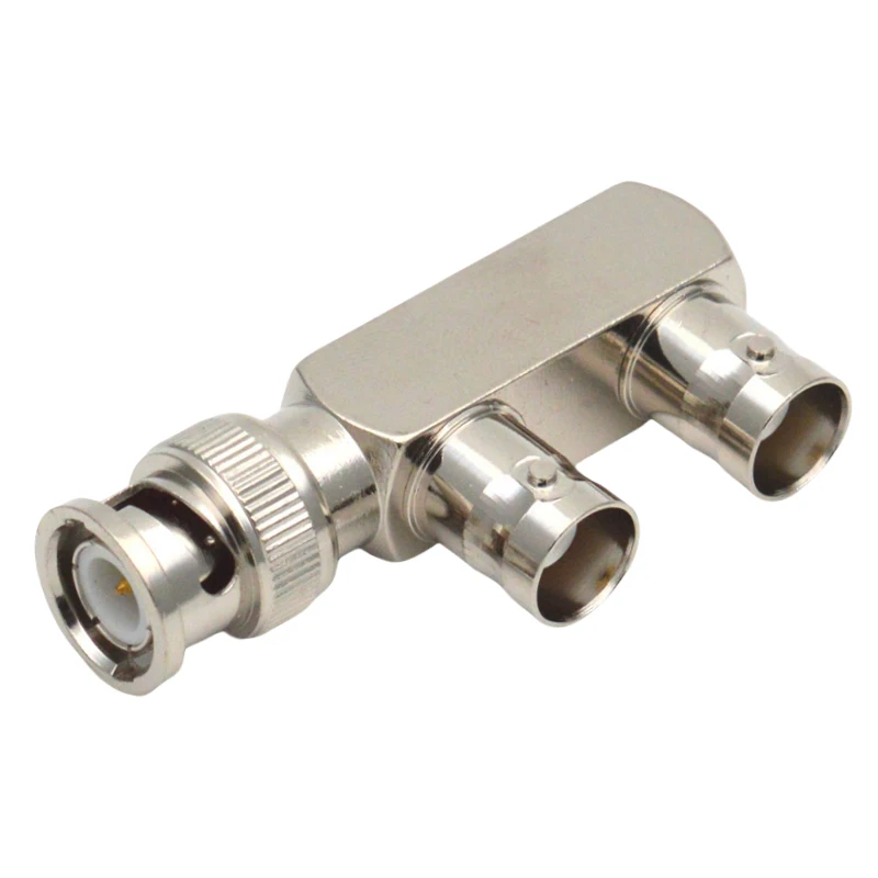 Kupfer-BNC-Steckverbinder-Set BNC-Stecker-Buchse auf Q9-Adapter 90-Grad-Winkel T-Typ 3-Wege-4-Wege-Splitter RF-Koaxial-Konverter – Detail 4