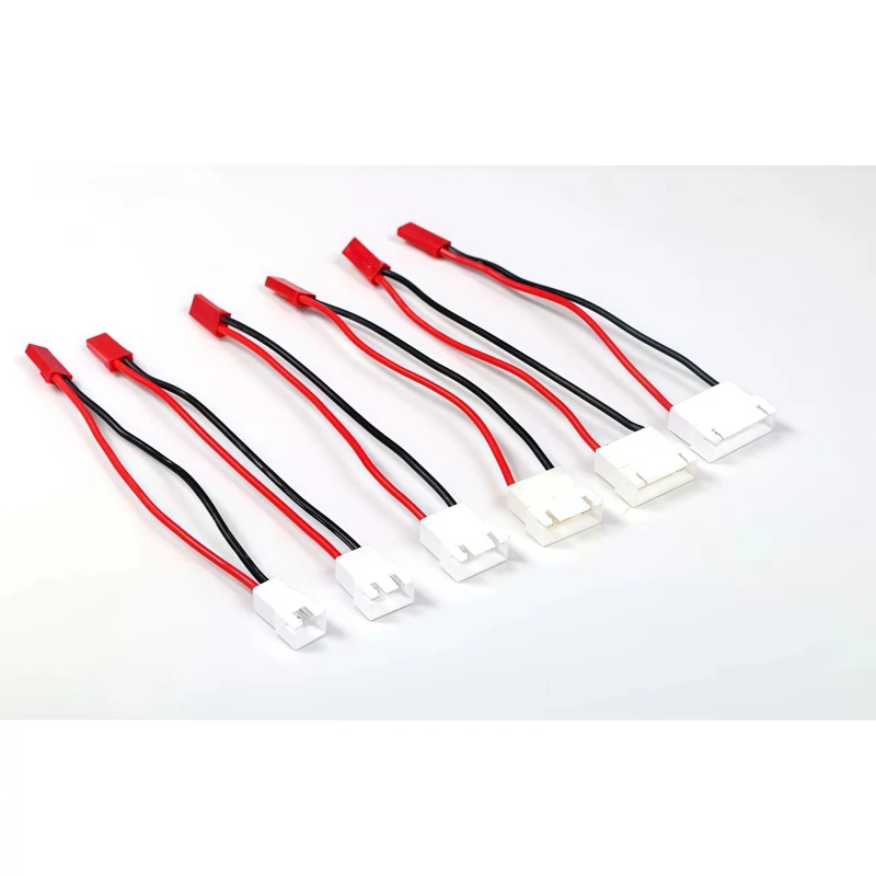 5PCS JST-XH Balance Plug Male To JST Female Cable LiPo Battery Power Tap Wire For 1S 2S 3S 4S 5S 6S