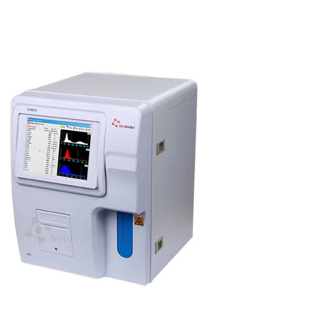 3 Part Cell Blood Counter Laboratory Test Machine Open System Full Automatic Hematology Analyzer