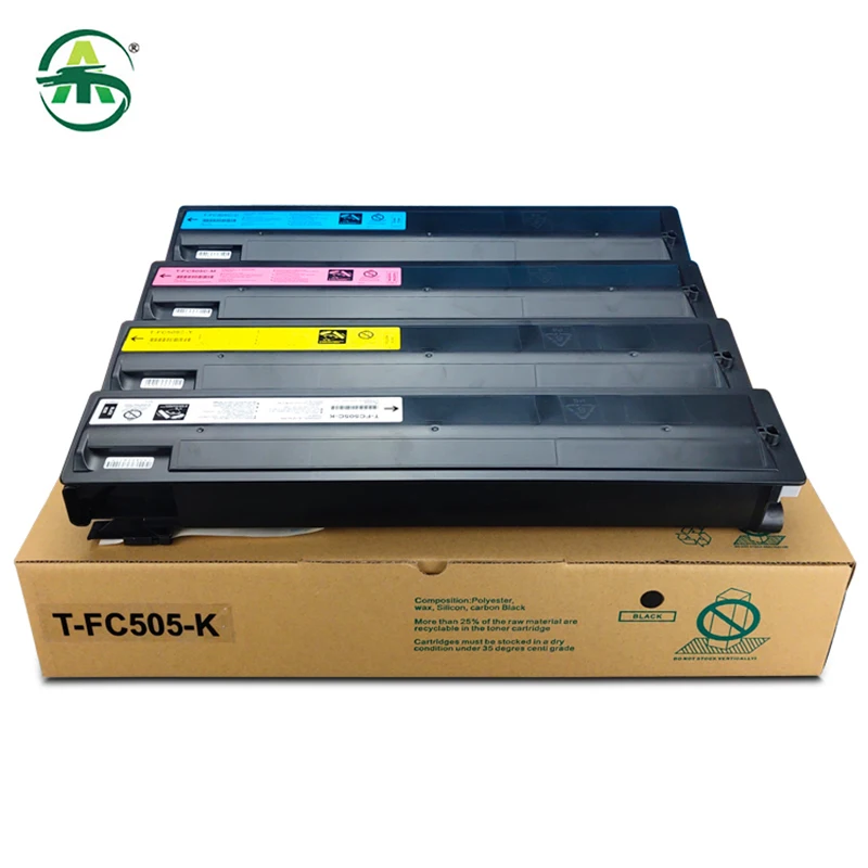 4PC/Set T-FC505 Toner Cartridge For Toshiba e-Studio 2000 2500 2505 3005 4505 5005AC Toner Powder New Import High Quality