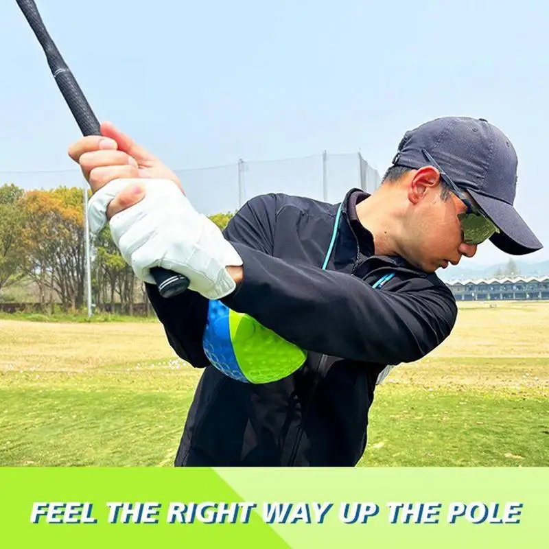 

Golf Swing Aid Posture Correcting Aid Portable Swing Skill Enhancer Ball For Posture Correction Outdoor Golf Course Putting