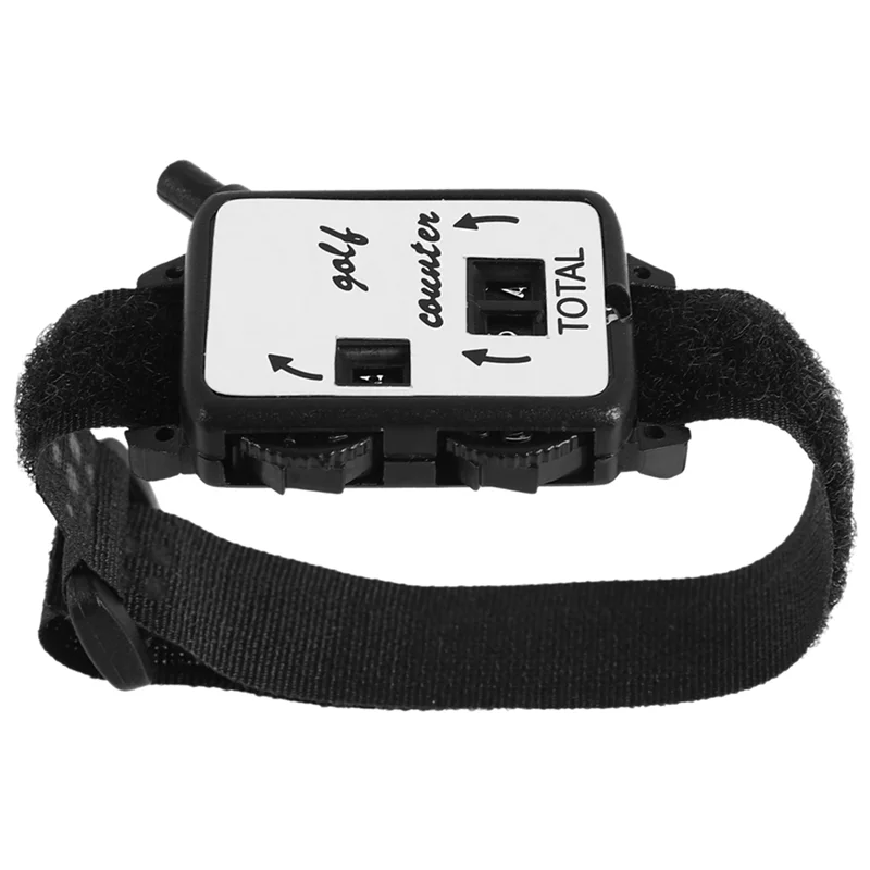 

Golf Club Stroke Score Keeper Count Putt Shot Counter Watch W/ Wristband Band Black CNIM Hot