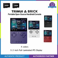 Trimui BRICK Handheld Game Consoles 3.2 Inch IPS Screen 400ppi 3000mAh Emulator Portable Retro Video Games Linux Allwinner