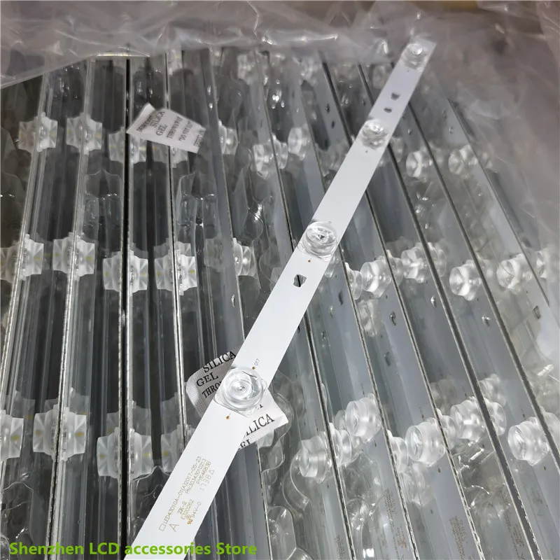 สำหรับ LED43D10B-ZC14FG-01 855มม. พร้อมขั้วต่อ10ชิ้น = 1TV LED43D10 100% ใหม่