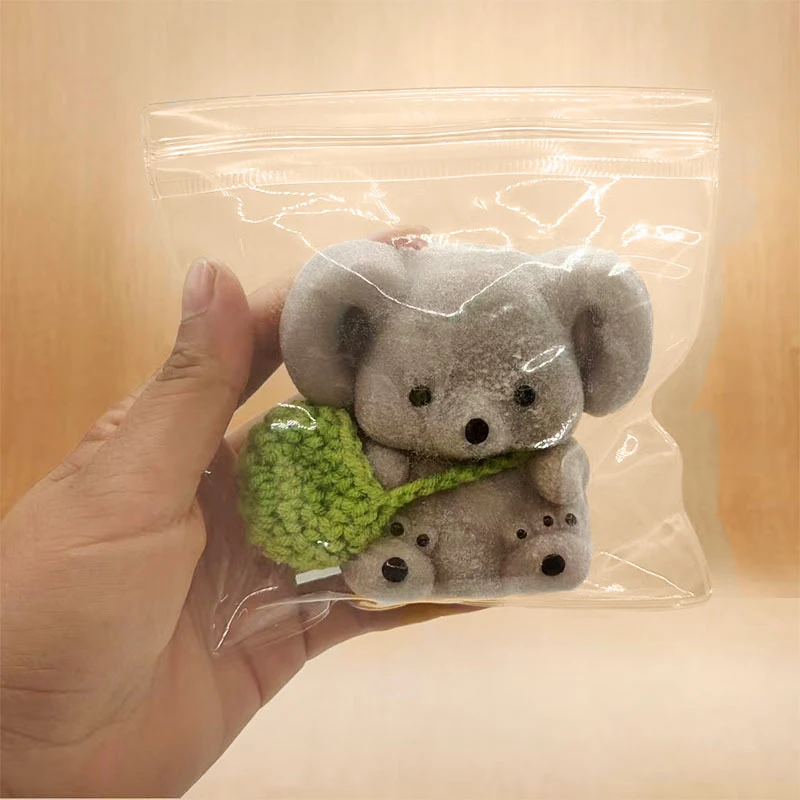 1PC Cartoon Nette Fuzzy Koala Weiche Kneifen Freude Spielzeug Erwachsene Squeeze Stress Release Hand Entspannen Kinder Dekompression Spielzeug Spaß geschenk