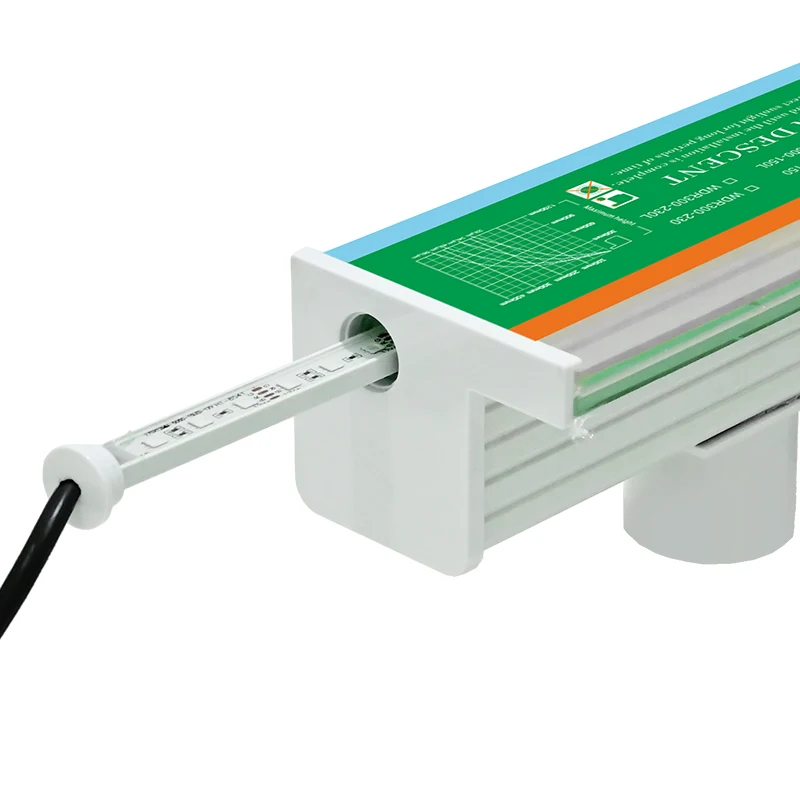 أضواء LED لسلال المياه من الأكريليك في الهواء الطلق حديقة بركة سقوط المياه