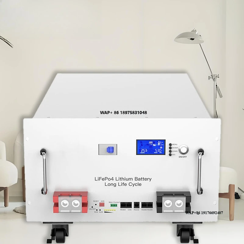 

Durable 51.2V100Ah Solar Solid State LiFePO4 Battery Pack 5KWh Home Use Energy Storage System Model JJ5KW 8500 Cycle Life