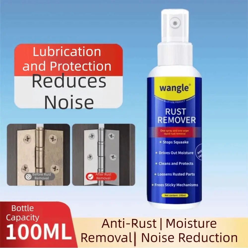 Anti-Rust Rust Remover Fast-Acting Long-Lasting Lubricant Protective Coating Screw Bolt Loosening Agent for Cars, Tools, Chains