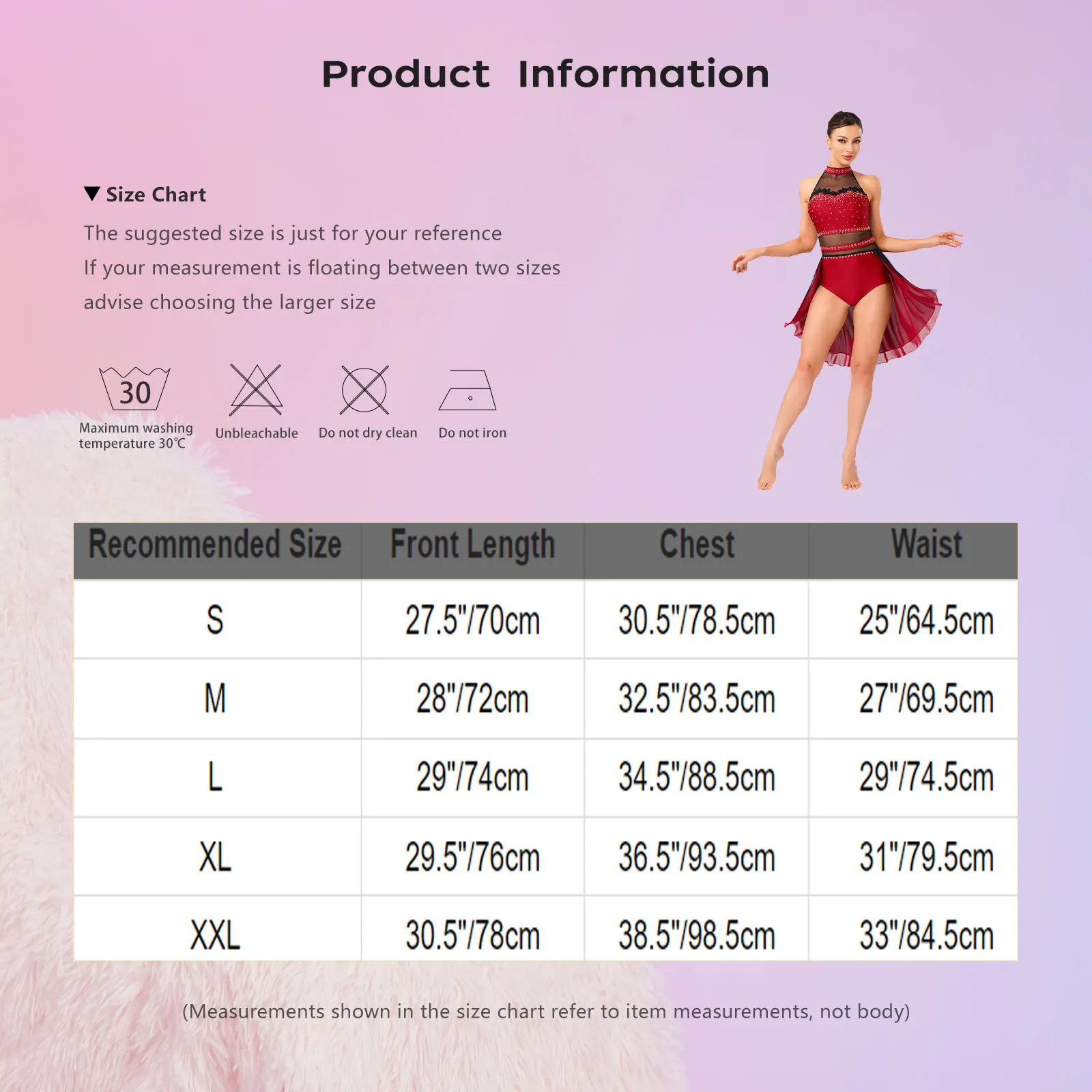 Womens Rhythmic Gymnastics Jersey Ballet Lyrical Latin Dance Performance Costume Rhinestone Leotard Waltz Tango Ballet Dresses