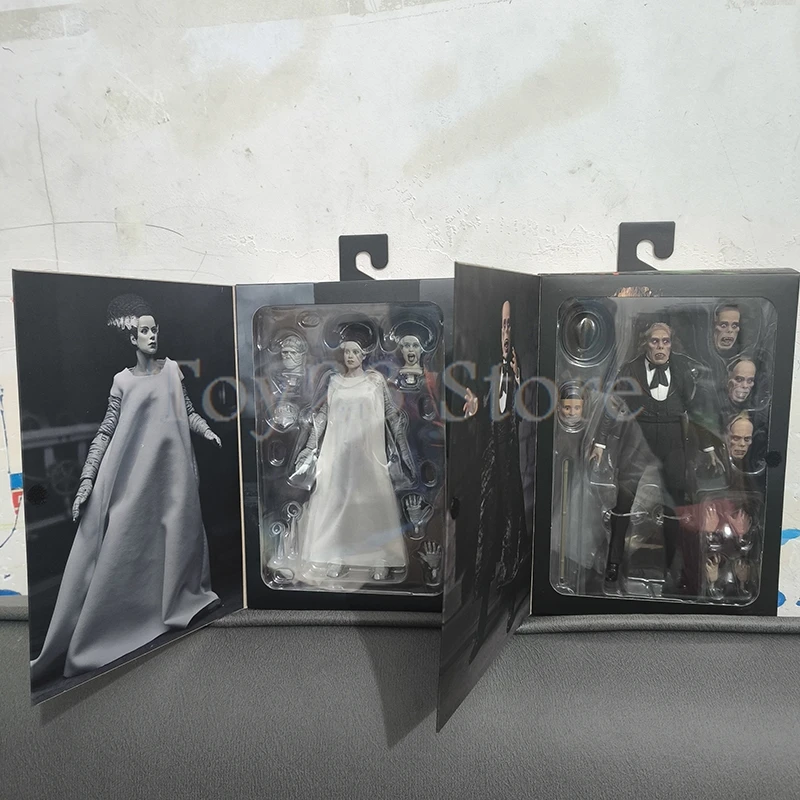 NECA-The Phantom Of Opera Figuras de Ação, Lon Channel, A Noiva De Frankenstein, Modelo De Coleção, Presente De Aniversário
