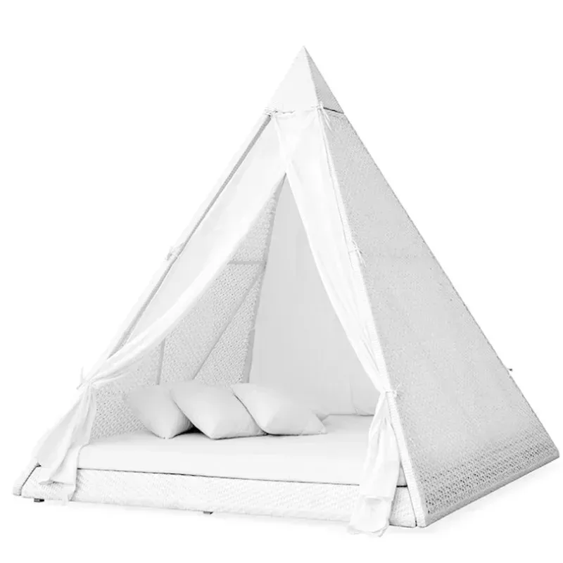 

Outdoor Chairs Hotel Garden Indoor and Outdoor Swimming Pool Rattan Beach Chair Courtyard Furniture