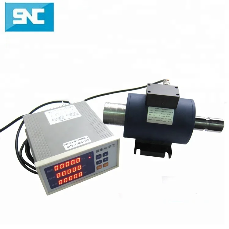 ZHKY901 Torque Sensor 50N.m 100N.m 200N.m 500Nm 1000Nm Dynamic Rotary Torque Sensor Transducer Meter