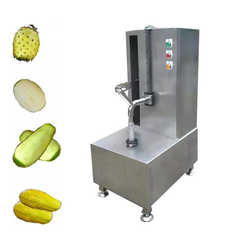 Automatic Fruit Melon Skin Peeler Pumpkin Pineapple Peeling Machine