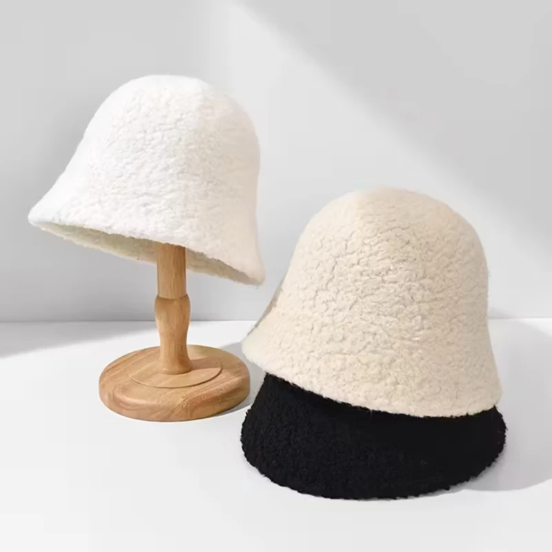 Vintage French Cashmere And Wool Bucket Hat, , Lightweight Warm Winter with Structured Brim & Smooth Texture
