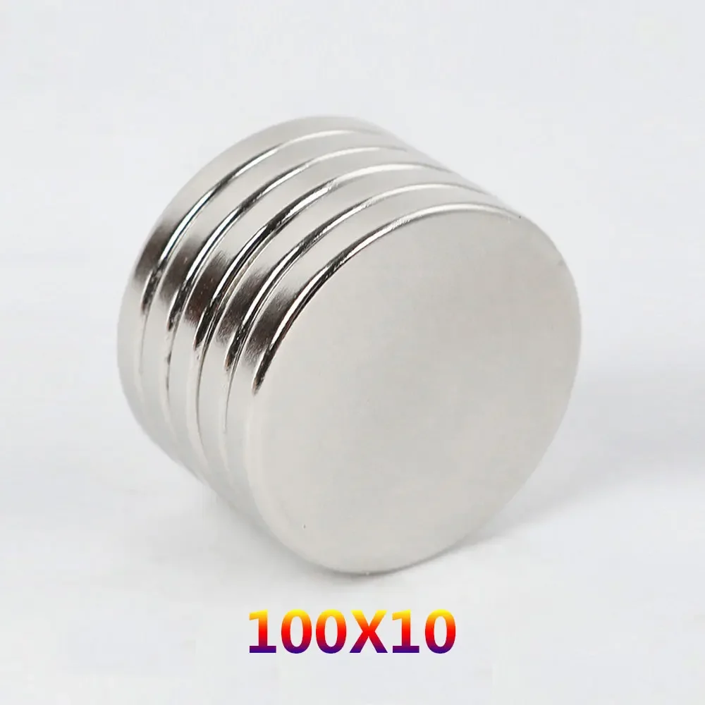 100x5 mm hromadné kolo super silným sytý magnety N35 velký disk vyhledávat magnetem 100x5mm řídký země neodym magnetem disk 100*5