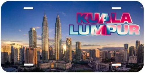 Kuala Lumpur Malaysia KL03 Novelty Car License Plate Aluminum