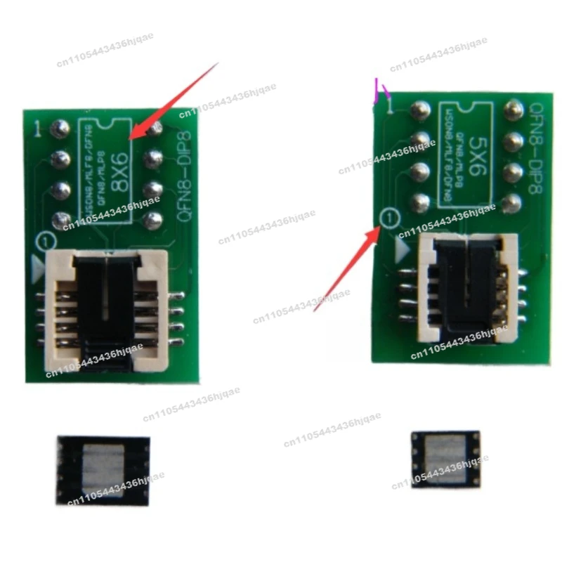 Upgraded DFN8 Burner Block SPI NAND Test Block QFN8 WSON8 toDIP8SocketAdapter