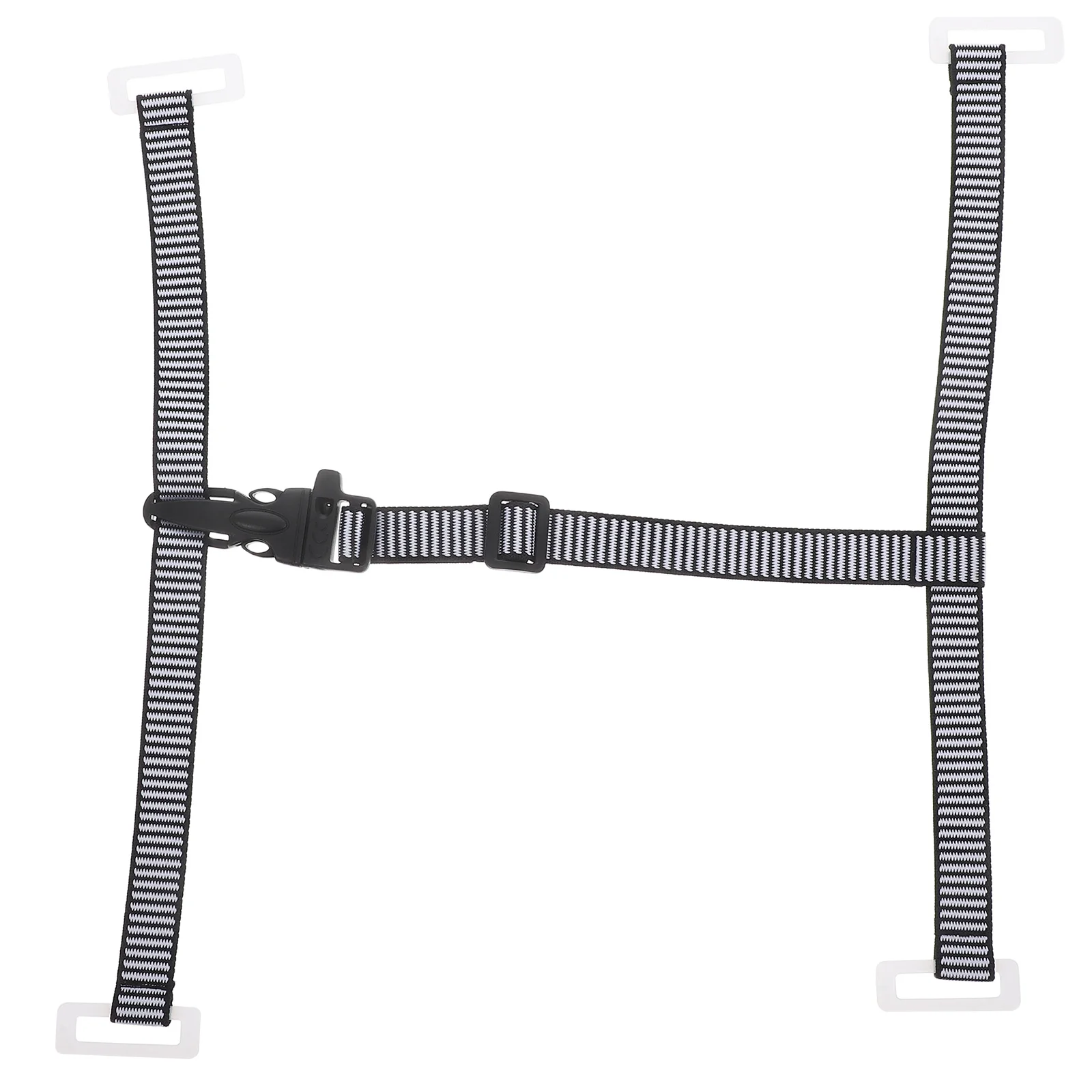 

1pcs Safety Chin Strap Y-type Adjustable Jaw Belt Black Accessory Durable ABS Material Practical Easy Installation