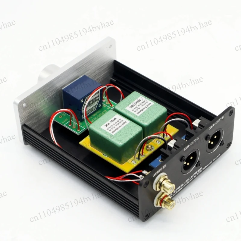 non-balanced to Balanced 600Ω:10K boost audio preamplifier