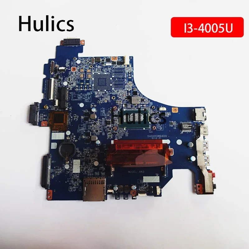 Hulics Used A1971752A For Sony Vaio SVF15 SVF153 SVF153A1YM Laptop Motherboard SR1EK I3-4005U DA0HKDMB6D0 MAIN BOARD