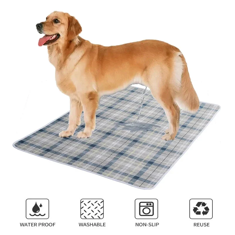Almohadillas para orinar para perros, estera lavable para orina de mascotas, asiento de coche reutilizable, sofá, impermeable, absorbente, estera para pañales de entrenamiento para cachorros y gatos, suministros para mascotas