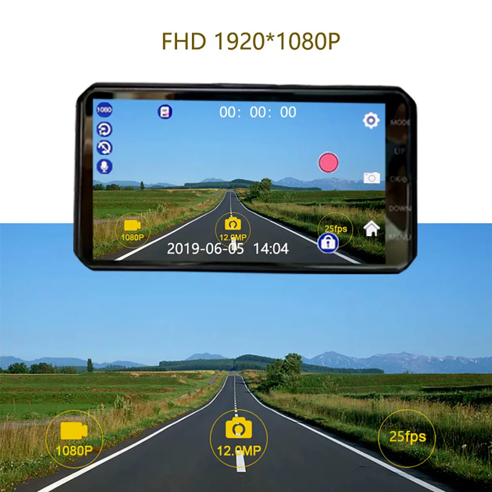 Car DVR WiFi Full HD 1080P Dash Cam Rear View Video Recorder Black Box Parking Monitor Car Camera Dashcam GPS Car Accessories