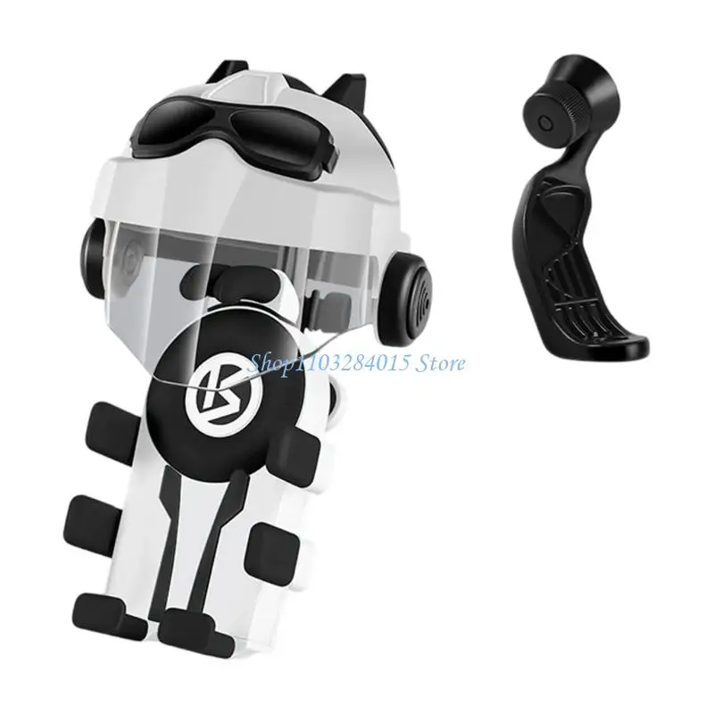 R6FF Small Sunshade Riders Motorcycle Holder Electric Bicycles Navigation Phone Mount Waterproof Sunshade
