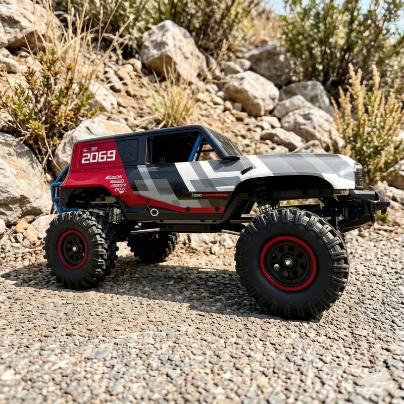 New 1/18 Mjx H18P Remote Control Off-Road Climbing Car Simulation Ford RC Professional Electric Brushless High-Speed 4WD Model