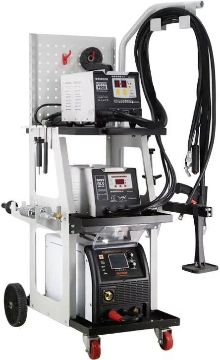 Tricar Original Factory Steel and Aluminum Dual Effect  Bodywork Sheet Metal Restoration Tool Welder and Dent Puller Machine