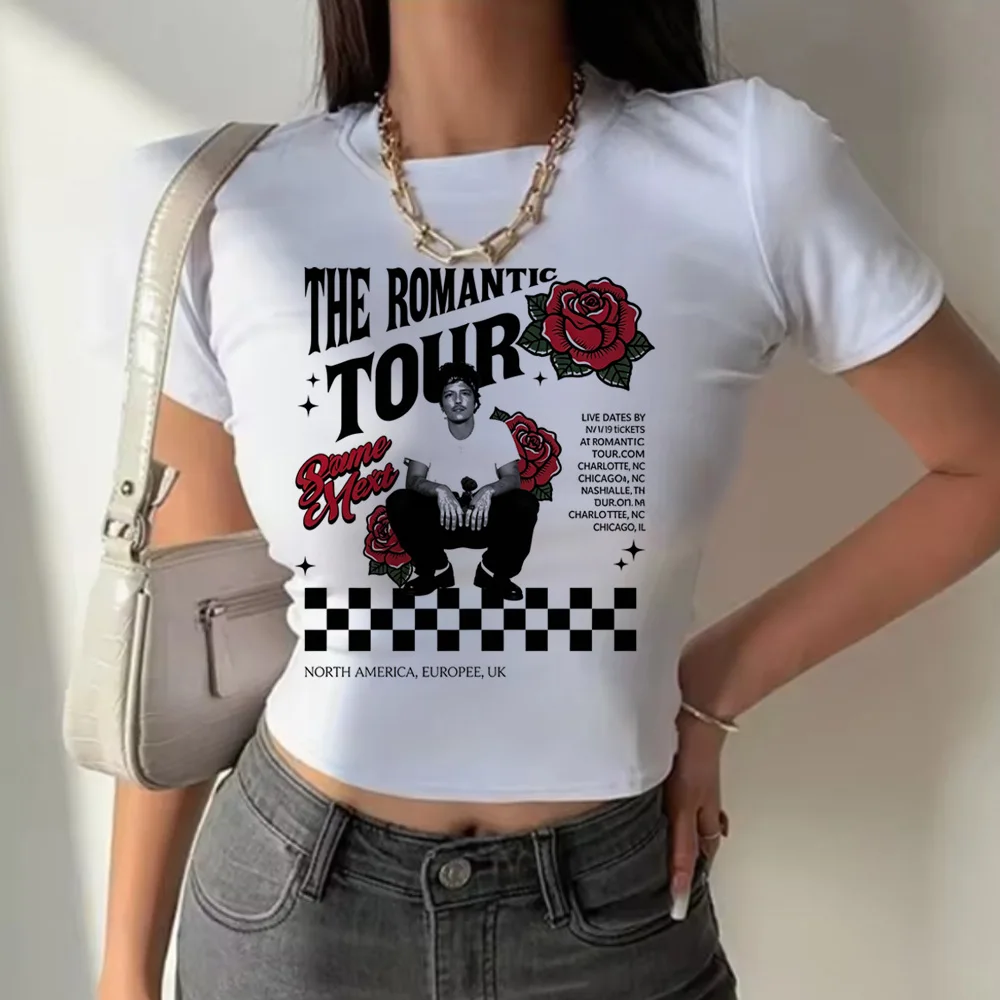 New Crop Top Bruno Mars The Romantic 2026 Tour Tee Bruno Mars T-shirt Unisex T-shirt Tops