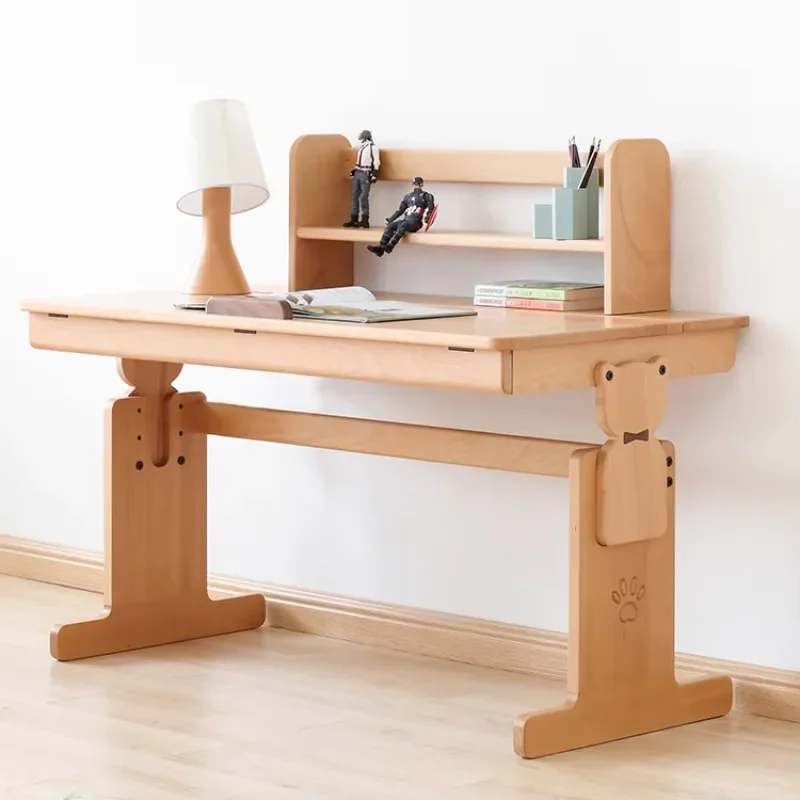 Children's study table Modern, height adjustable children's study table
