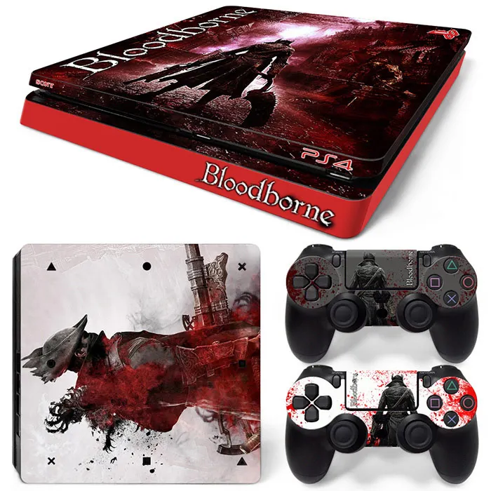 Uncharted 4 game accessories Vinyl Decal Skin Stickers For PS4slim Console and Controller sticker Customizing with pictures