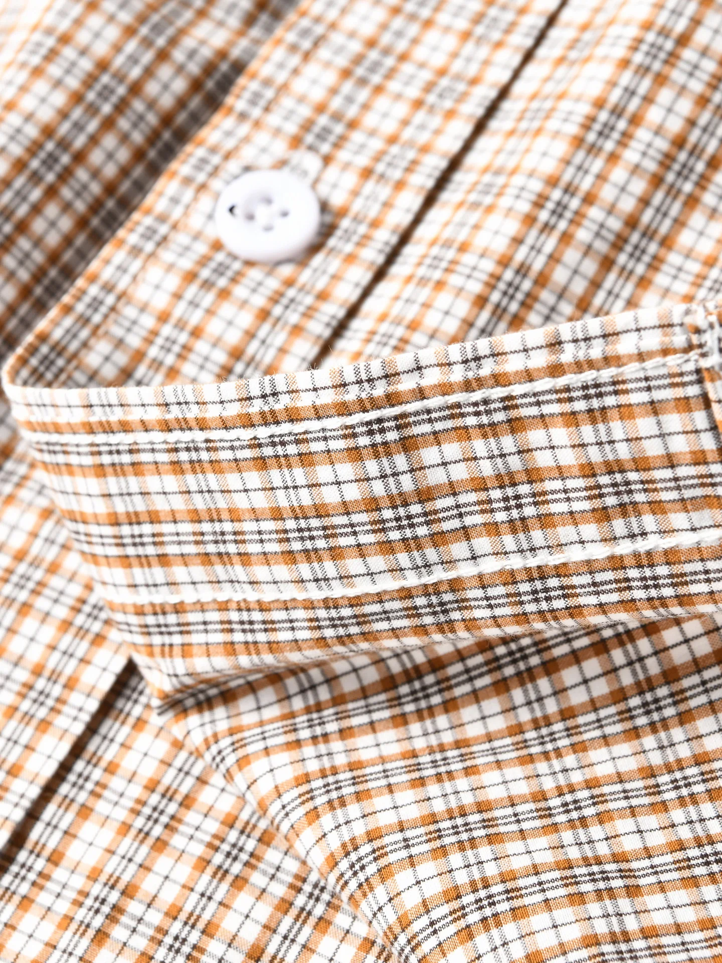 New American Style Pure Cotton Washed Breathable Loose Casual Plaid Long Sleeve Shirt Men's Autumn Base Layer Shirt