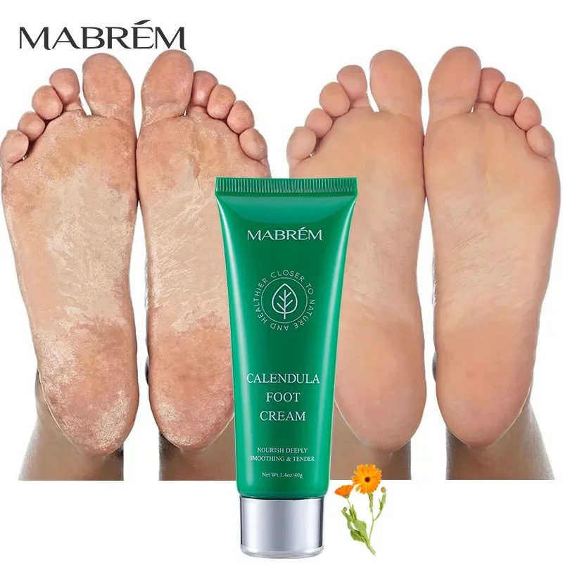 Calendula Foot Cream Pedicure Beauty Wellness Foot Peeling Mask Pedicure Repair Skin Detox Hydration Moisturizing