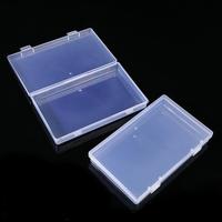 Translucent Organizer Boxes Rectangular Case Storage Box Packing Plastic Box Durable Dustproof Waterproof Jewelry Box Container