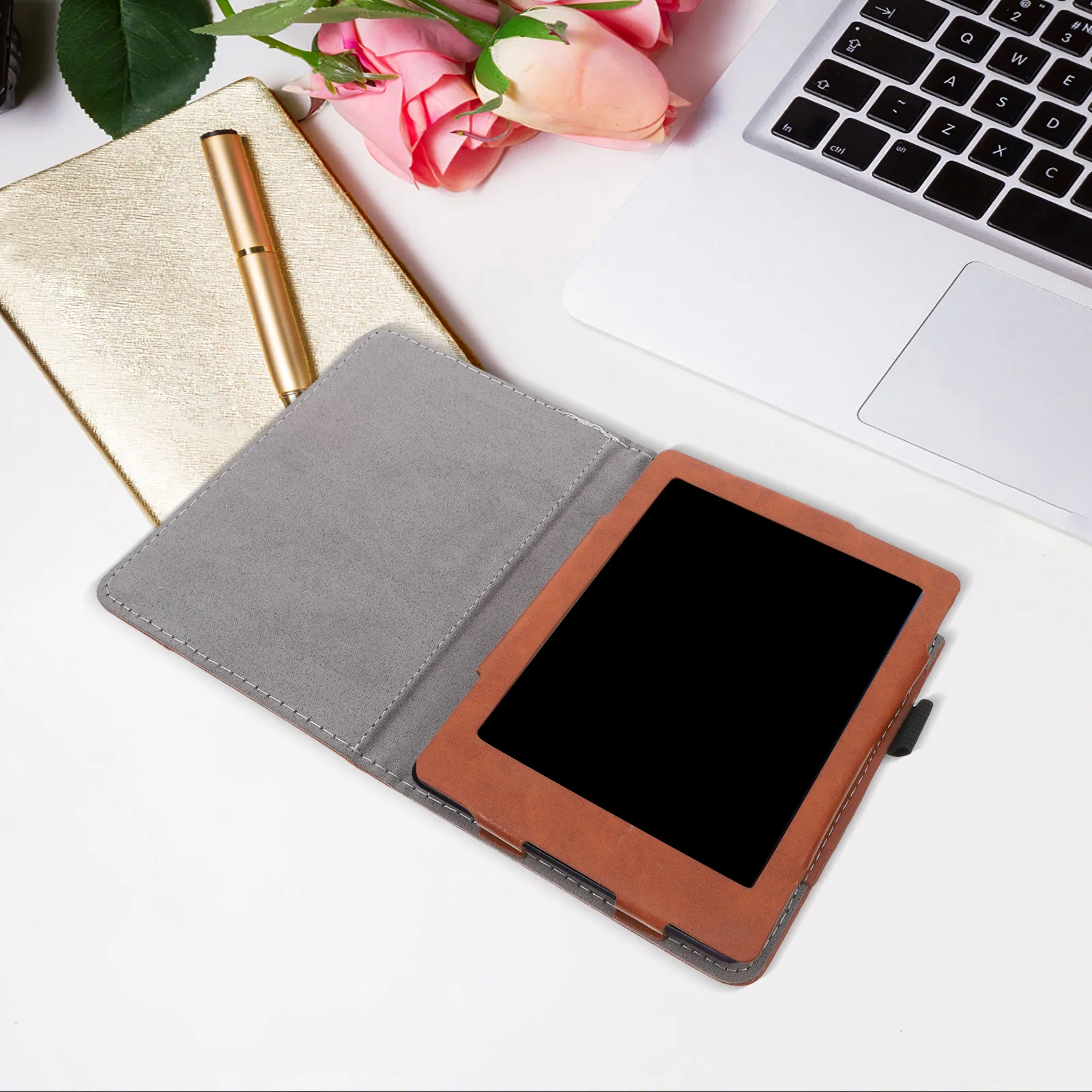 

Electronic Book Cover Artificial Protective Case For Ebooks Reader Full Coverage Scratch Resistant Compatible With