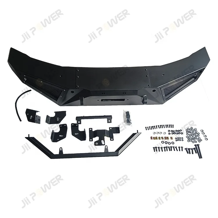 Custom Front Bumper with Built-in Winch Plate for 2021 Ford Bronco