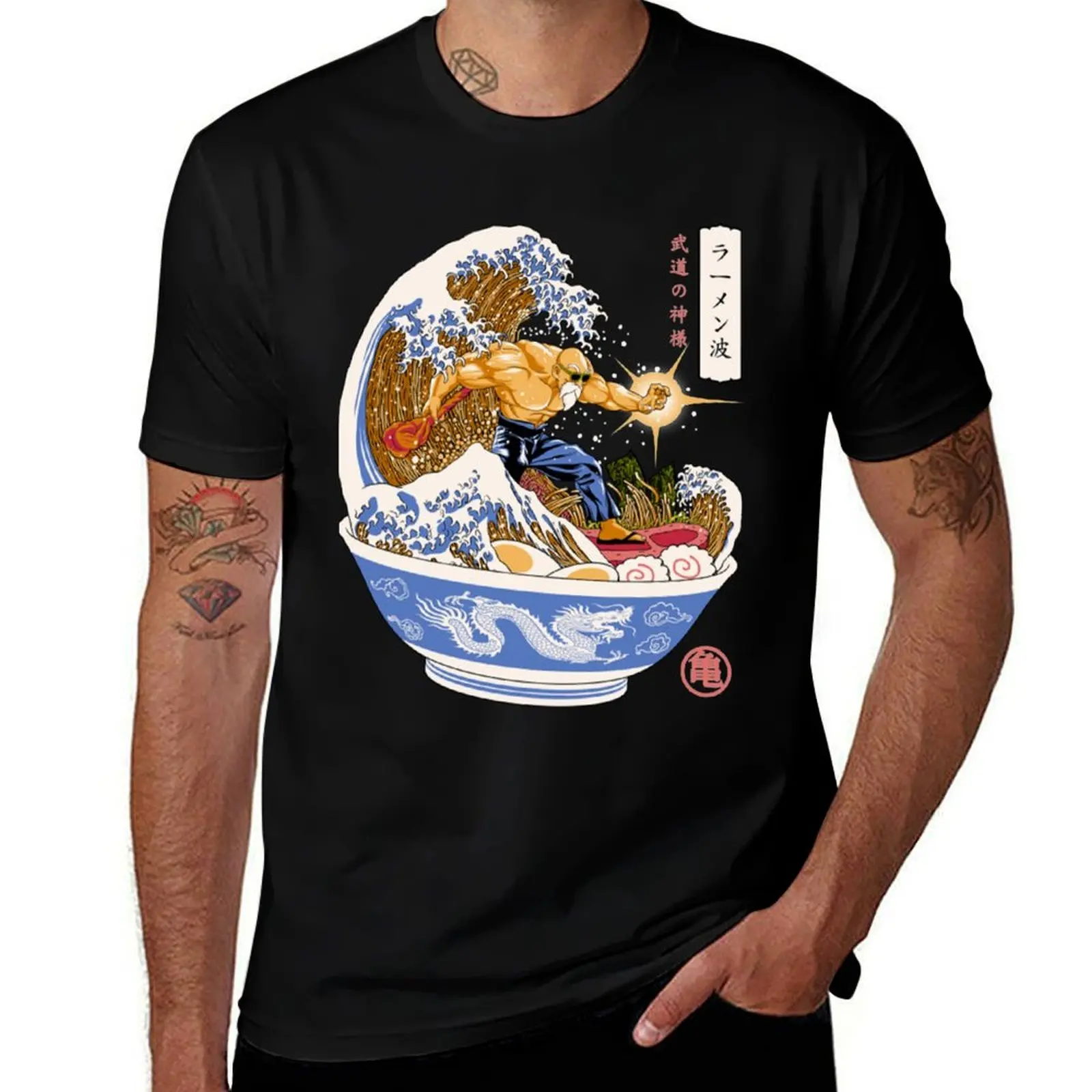 

shirt tees graphic shirts Ramen Roshi t t t man print T-Shirt designer custom for shirts