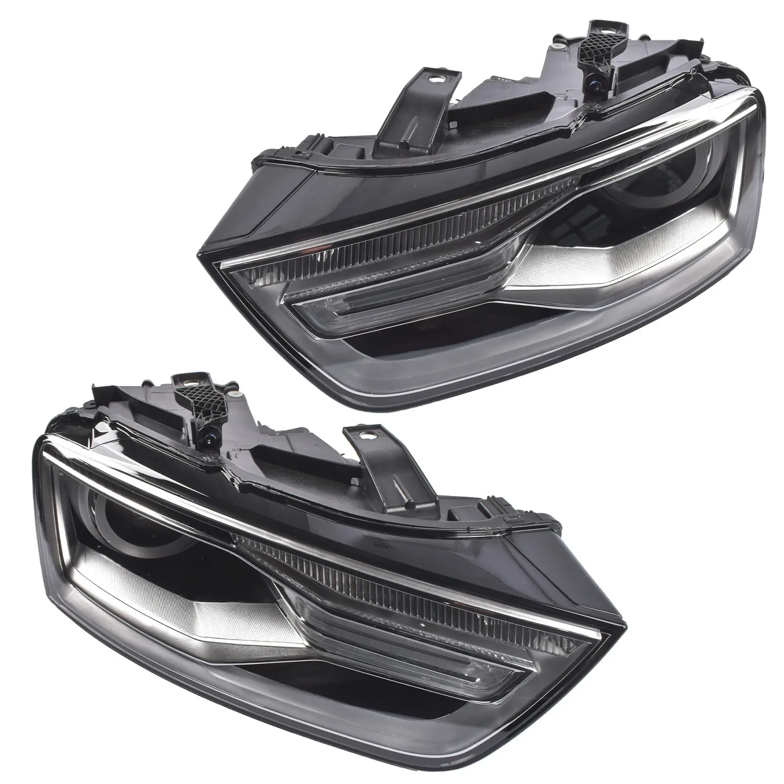 AP01 2Pcs Left Right Headlight For Audi Q3/Q3 Quattro 8U 2016-2018 D5S Xenon LED 8U0941043E 8U0941044E