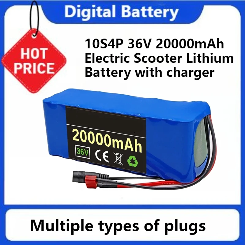 

10S4P Electric Scooter Lithium Battery 36V 20Ah 18650 Battery Pack 36V 20Ah Electric Scooter Electric Scooter Battery