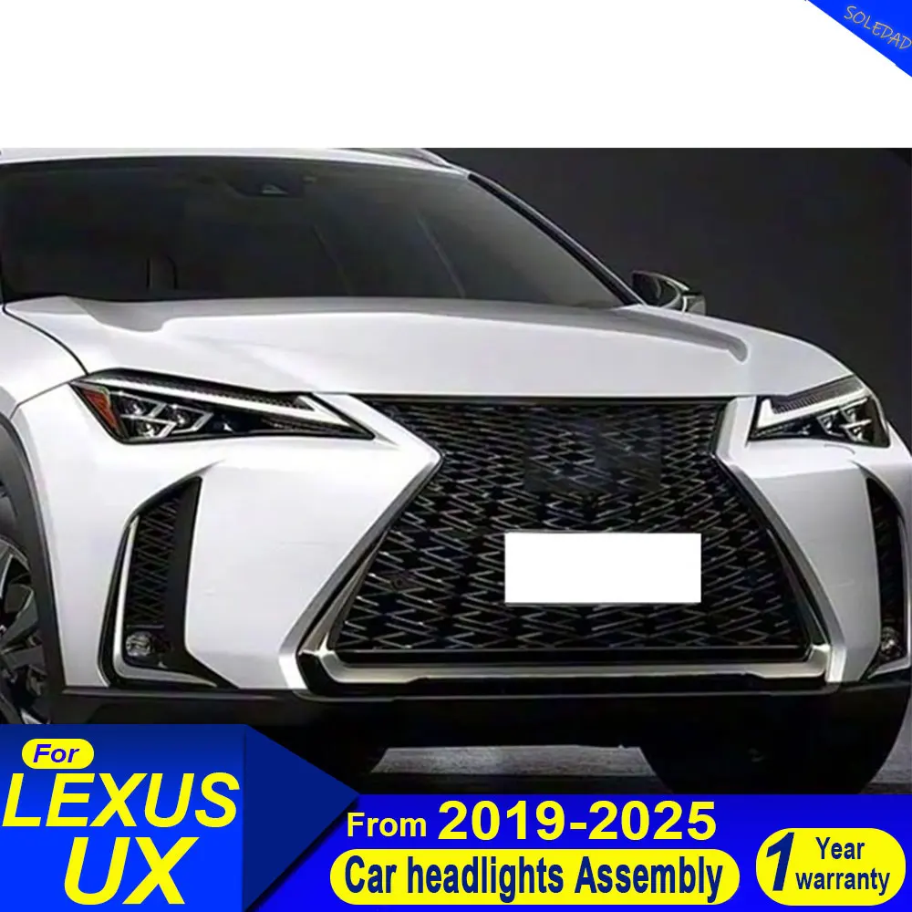 

Car headlights For Lexus UX 2019 2020 2021 2022 2023 2024 headlight assembly modified high-end three-eye daytime running light