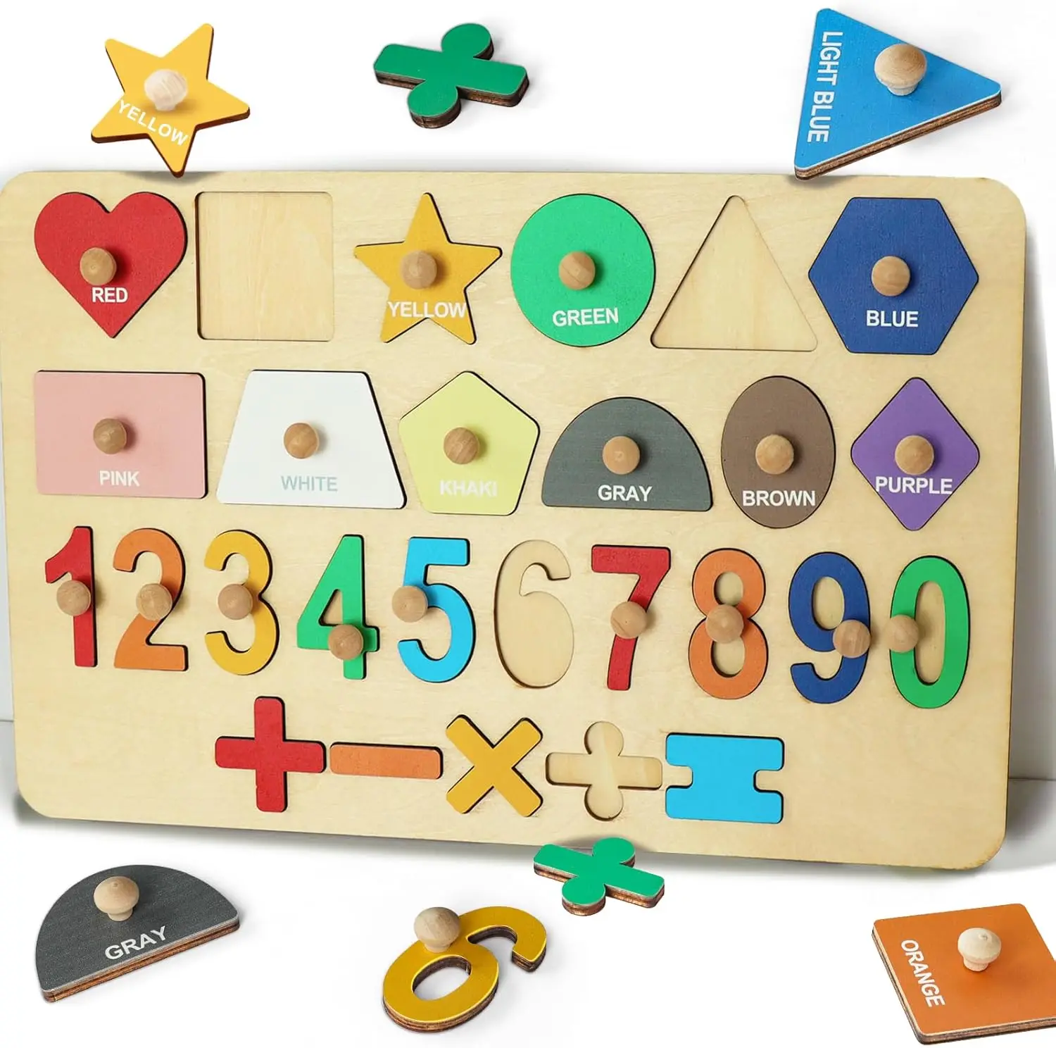 Puzzle de chiffres et de couleurs : cadeau parfait pour les enfants en toute occasion