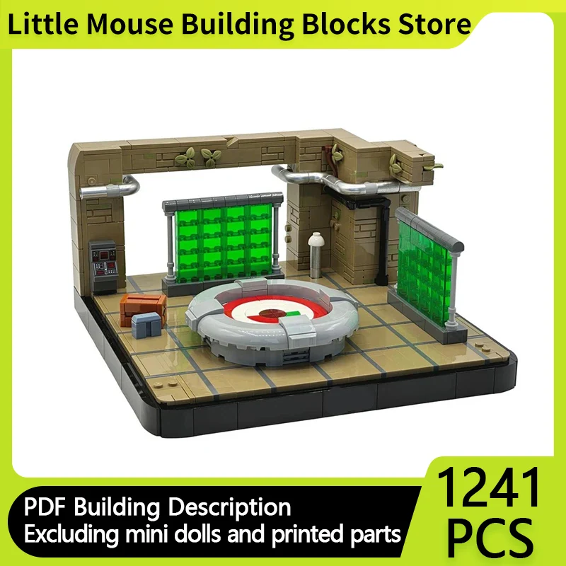 

Star Movies Model MOC Building Bricks Military Base Strategic Center Modular Technology Gift Holiday Assemble Children Toys Suit