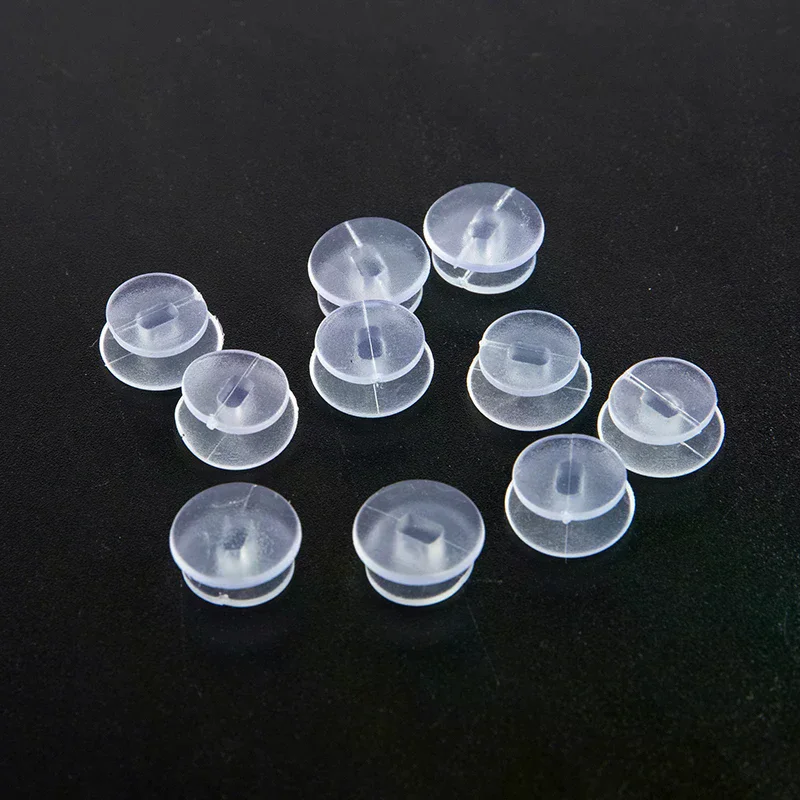 25pc Transparent Buttons Accessories for Diy Sandal Shoe Charms Jewelry Decor Accessories Daily Use High Quality