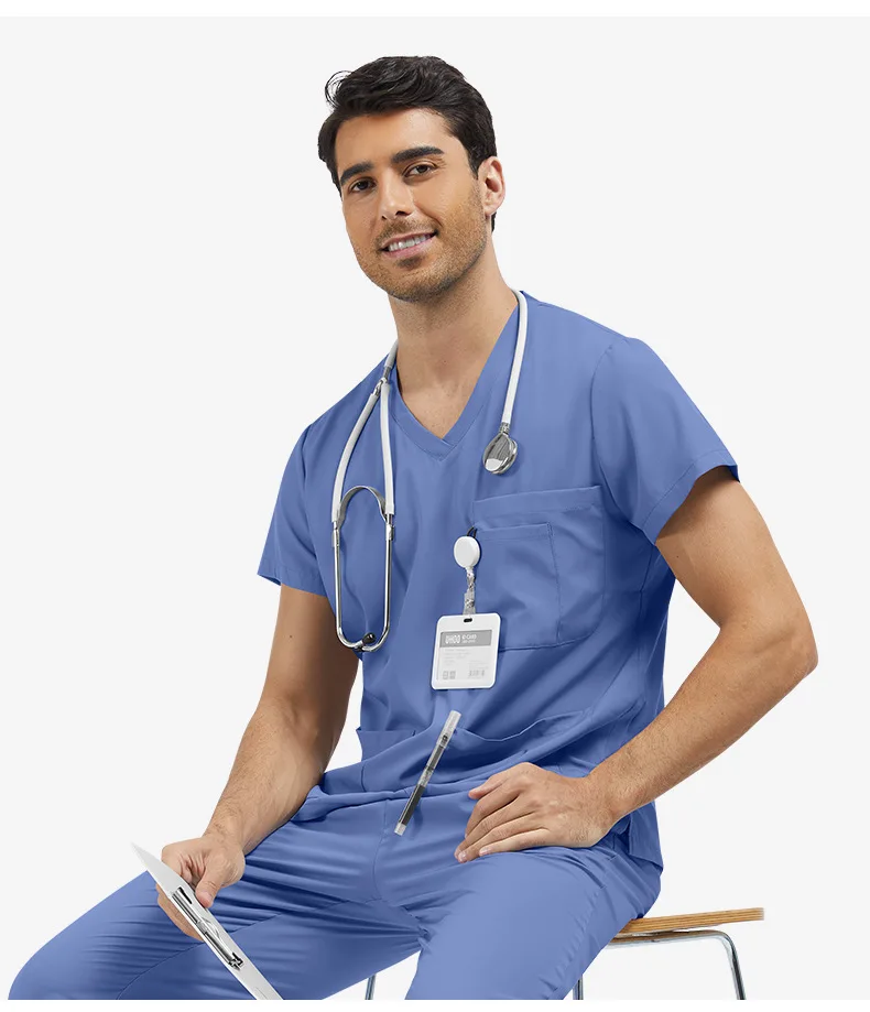 Uniformes chirurgicaux pour hommes, uniforme de médecin, Articles de soins infirmiers pour femmes, accessoires pour infirmières, clinique dentaire, Salon de beauté, vêtements de travail pour Spa