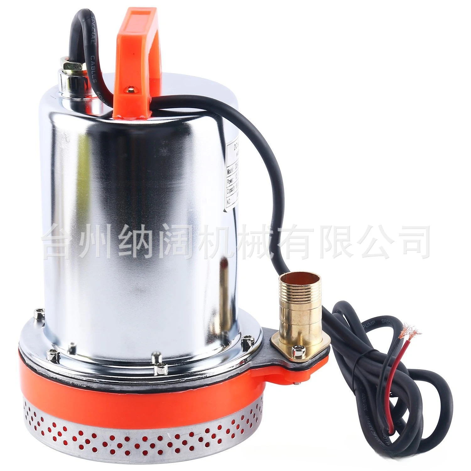 12V 24V DC Submersible Water Pump Battery Powered Water Pump for Farm Irrigation Vehicle Washing Water Transfer